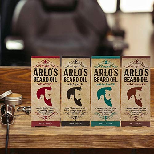 Arlo's Beard Oil with Coconut Oil 2.5 ounce (Pack of 2)