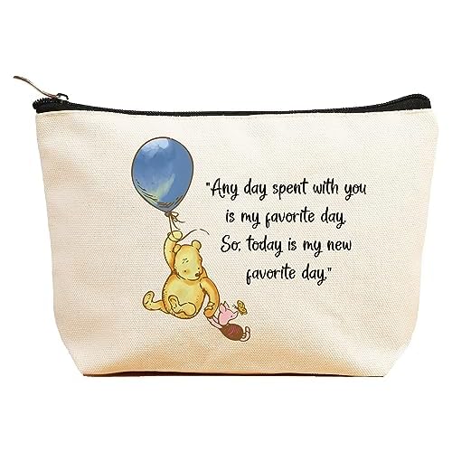 FOTAP Circus Gift Carnival Staff Circus Makeup Bag Life Is A Circus Zipper Pouch Carnival Lover Cosmetics Bag Event Security Ringmaster Lover Gift (Circus)