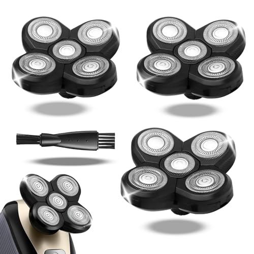 Pro 5 Replacement Blades for Freebirds Flexing Series Bald Head Shavers, Blades Refills with Precision and Comfort Shave(Pack of 3)