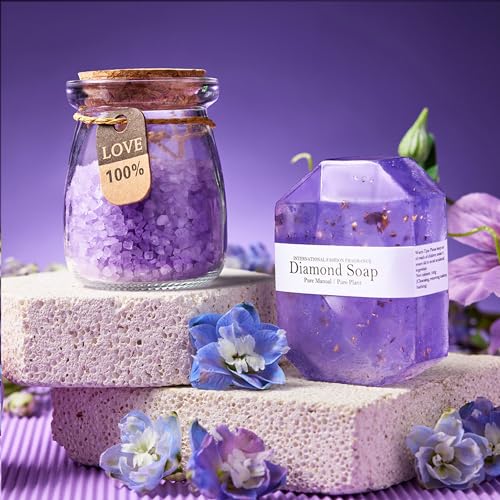Valentines Day Gifts for Teacher, Teacher Appreciation Gifts, Easter Mothers Day Christmas Thanksgiving Gift for Teachers, Back to School Gift - Unique Lavender Spa Basket Set for Women
