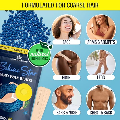 Tress Wellness Bikini Wax with Pre & After Wax Spray