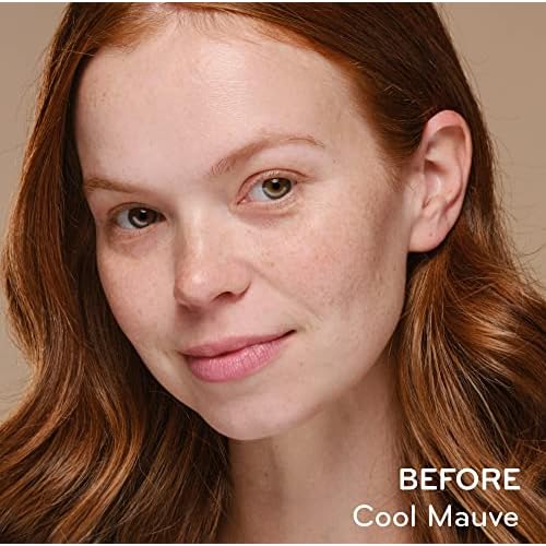 p?rlisse Blush Glow BB Cheek Color - Dewy Liquid Blush for Cheeks - Enriched with Vitamin E & Hyaluronic Acid - Creamy, Lightweight & Buildable - Hydrating & Nourishing - Cool Mauve (0.34 Fl oz)
