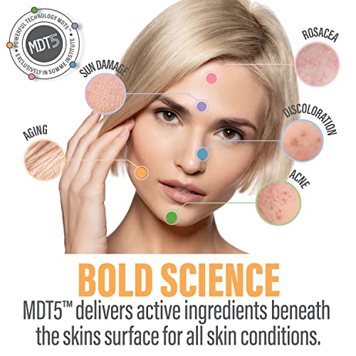 Exfoliating Glycolic Acid Pads | Anti-Aging, Smoothing, Resurfacing | Somme Institute Transport Alcohol-Free Brightening for Gentle Dirt Removal and Pore Cleansing | 50 Ct.