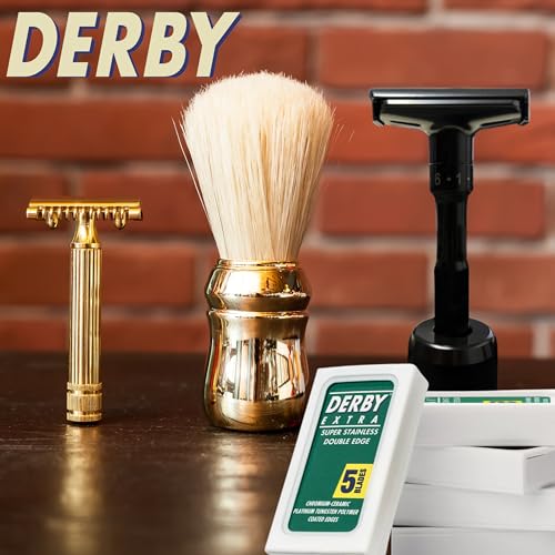 50 "Derby Extra Professional" Double Edge Razor Blades for straight razor (50)