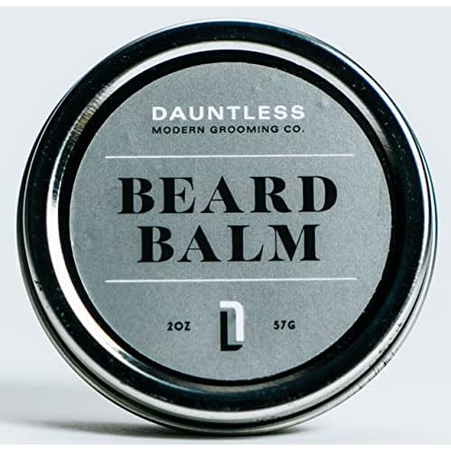 BEARD BALM | Conditions, Softens and Promotes Beard Hair Growth | Made with Lanolin and Shea Butter | Fearless Fragrance | 2 oz