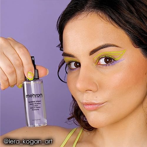 Mehron Makeup Barrier Spray | Setting Spray for Makeup | Make up Setting Spray for Face 9 fl oz (266 ml)
