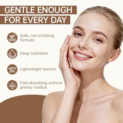 Dr. Sheth's Ceramide & Vitamin C Moisturizing Cream |For Dry to Very Dry Skin | 48hr Deep Hydration | Non Sticky | Biomimetic Ingredients | For Men & Women |100g