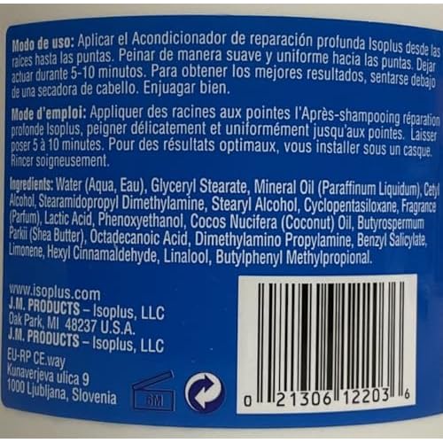 Isoplus Anti-Breakage Deep Repair Conditioner 16oz
