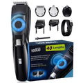 Beard Trimmer for Men, 120-Min Cordless Runtime, 0.5mm Precision Dial (40 Settings) - Constant Power Motor & IPX7 Waterproof Hair Clipper Kit with Detailer & Nose Trimmer, USB-C Quick Charge