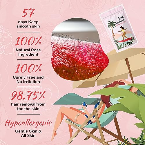 Maxpearl Hard Wax Beads 2.5LB + 10.5OZ - Brazilian, Bikini Waxing, Face, Eyebrows, Underarms, Arms, Chest, Back, Legs, Jasmine & Lavender Formula