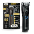 Wahl Manscaper Grizzly Rechargeable Groin & Body Hair Trimmer for Men ? Extra Wide Stainless Steel Blade, Waterproof Wet/Dry Mens Body Shaver, 120-Minute Runtime, USB Charging ? Model 3026572