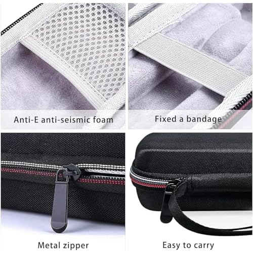 LinMei Hard Case for One Blade Trimmer QP2724/90, QP2834/70, QP2630/72, Waterproof Shaver Organizer Shockproof Travel Storage Box for Charger & Accessories