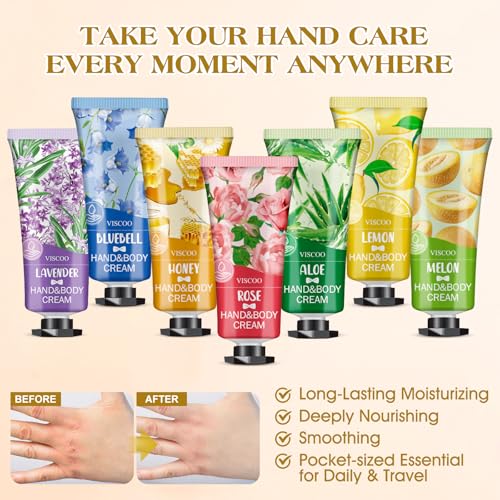 252 Pack Hand Cream Gifts Set for Women,Easter Basket Stuffers,Mothers Day Gifts,Teacher Appreciation Gift,Nurse Week Gift,Mini Hand Lotion Travel Size in Bulk for Dry Cracked Hands