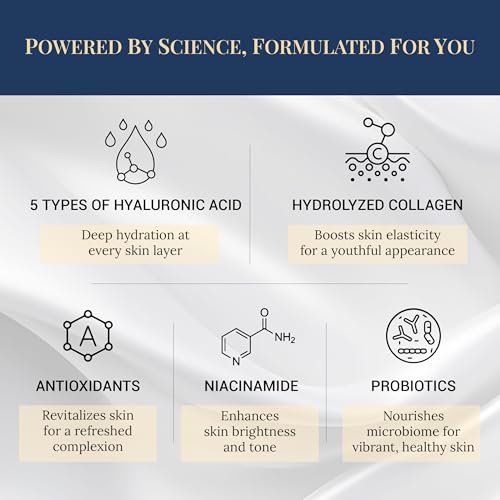 Koll?va Bio-Collagen Hydrogel Face Masks - Instant 2-Hour Radiant Glow & Deep Hydration, Clinical-Grade Anti-Aging - 4 Pack with Activating Serum, USA Innovation
