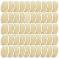 Meanplan 100 Pieces Exfoliating Loofah Pad Body Scrubber Bath Shower Loofah Sponge Pad Natural Exfoliating Scrubber Luffa Brush Close to Skin for Men Women Shower Bath and Spa