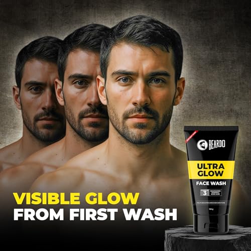 Beardo Ultraglow Facewash For Men, 100 ml | Made in India