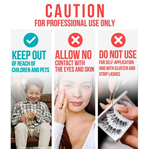 Extra Bonder for Lash Extensions 15ml + Sensitive Eyelash Extension Glue 5ml - Stacy Lash/Eyelash Extension Sealer/Reduces Lash Extension Glue Fumes / 1-2 Sec Drying time/Retention ? 8 Weeks
