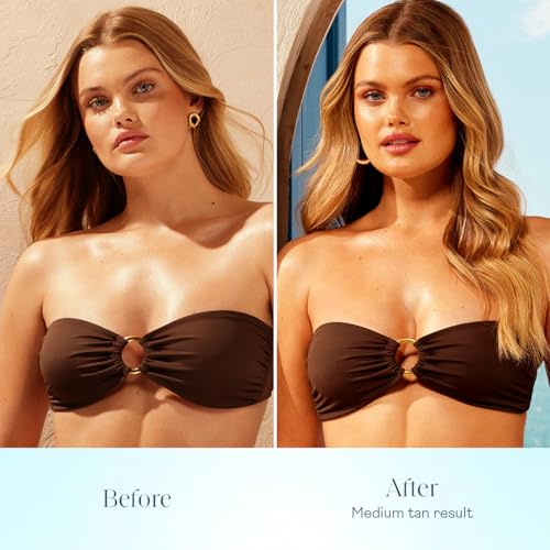 St.Tropez Self Tan Express Mousse, Fast Acting Fake Tan, Develops in 1-3 Hours, Streak-Free Finish, Vegan, Natural & Cruelty Free, 3.4 Fl Oz