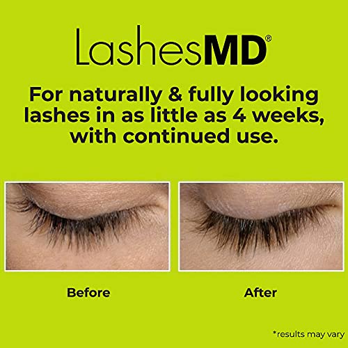 Eyelash Growth Serum & Eyelash Conditioner for Naturally Fuller Looking Eyelashes and Eyebrows In As Little As Four Weeks