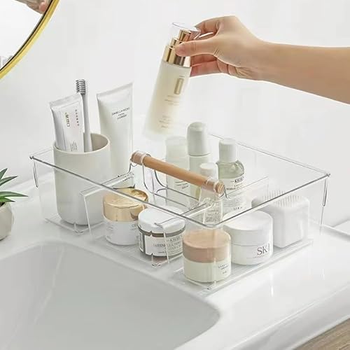 RS ONE Multifunctional Storage Box | Perfect Storage Organization cosmetic box holder, suitable for kitchen,countertop dressing table and bathroom table storage