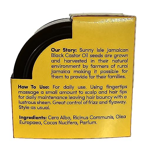 Sunny Isle Kids Care Extreme Hydrating Finishing Hair Butter - Gentle Care, Frizz Control - 4 oz