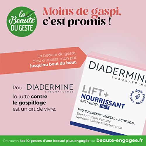 Diadermine Lift+ Nutrition Regenerating Anti-Wrinkle Night Cream with Pro-Collagen & Pro-Lipids 50ml by Diadermine