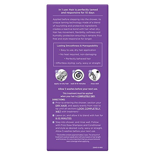 John Frieda Frizz Ease 10-Day Hair Tamer Pre-Shower Treatment, 5 Fl Oz