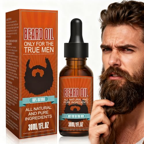 Beard Oil, Hydrating & Softening Beard Care, Beard Growth & Conditioning Oil for Men, Beard Conditioning and Moisturizing for a Healthy Beard, 30Ml(1 fl.oz