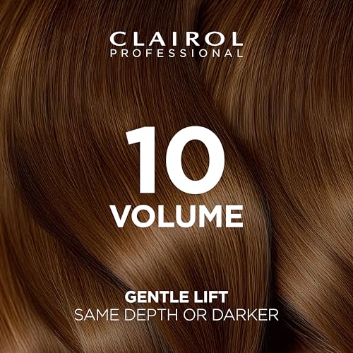 Clairol Professional Cr?me Permanente 10 Volume Hair Developers, 16 oz. | For Coloring, Lightening & Lifting with Deep Conditioning Formula | Packaging May Vary