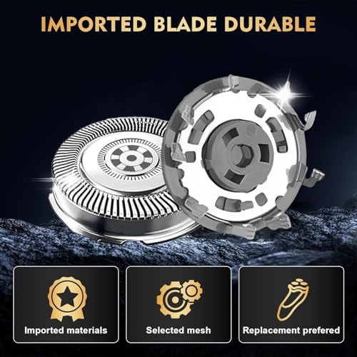 Arc 5 Blades Replacement Heads with Outer Foil and Inner Blade, WES9032 Shaver Replacement Heads for Arc 5 ES-LV97 ES-LV95 ES-LV65 ES-LV67 Electric Shaver.