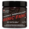 MANIC PANIC Bat Outta Hell Dark Brown Hair Dye - Supernatural - Semi Permanent Dark Espresso Brown Hair Color For Women And Men - Vegan, PPD & Ammonia Free (4oz)