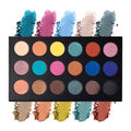 Profusion Cosmetics Jubilee 18-Shade Eyeshadow Palette ? Highly Pigmented with Multi-Finish Formula, Neutral Blendable Tones for Vibrant Day-to-Night Looks