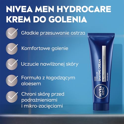 Nivea Mens Mild Shaving Cream Originals 100 Ml