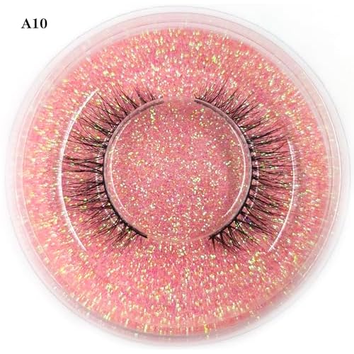 Wholesale Fales Eyelashes, Mink Lashes Thick 5D Volume Natural Fake Lashes Pack(10 Pairs)