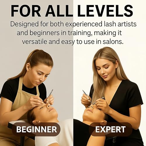 Eyelash Extension Glue & Primer Set ? Professional Black Lash Adhesive (10ml, 2-3s Drying, 6-8 Weeks Retention) + Lash Primer (15ml) for Lash Artists & Beginners