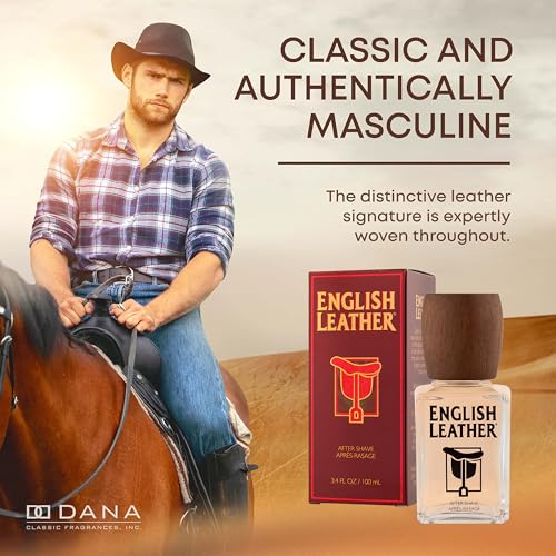 English Leather By Dana For Men. Aftershave 3.4-Ounces