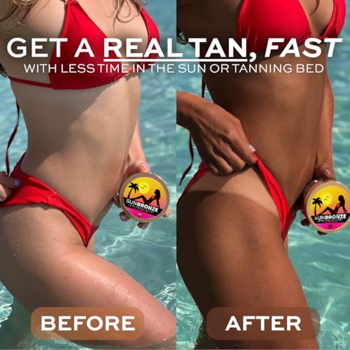 Original Sun Bronze Ultra Tanning Butter - Paradise Mango, Use in the sun outdoor or tanning bed Better than tanning oil Tan faster with premium natural ingredients Safe for Sensitive Skin