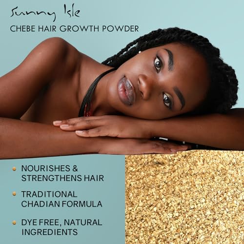 Sunny Isle Pure Chebe Extreme Hydrating Conditioner 12oz | Anti-Breakage, Damage Reversal Formula | Infused with Pure Chebe Powder & Jamaican Black Castor Oil | All Hair Types