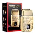 Mens Foil Shavers, Beard Trimmers for Men Professional,Electric Shavers for Men, Mustache Trimmer Face Shaver, Wet/Dry Beard Shaver, 3 Peeds Electric Razor for Face (Bright Bronze)