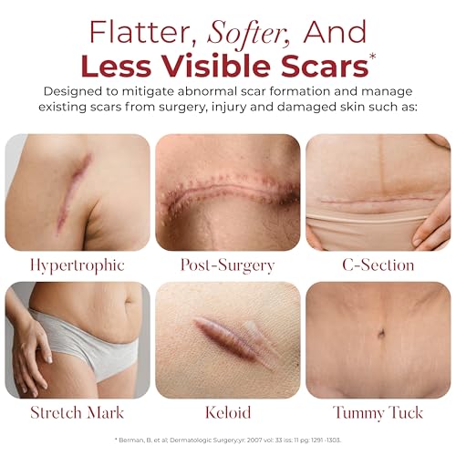 HealFast Scar Suite Bundle ? Physician-Formulated Silicone Scar Gel + Medical-Grade Scar Sheets + Scar Tape ? Advanced Scar Treatment for Surgery, Burns, and Injuries ? Professional-Grade Results