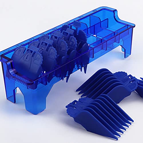 Beaupretty Clipper Guard Holder Storage Box for Hair Clippers and Combs Organizer for Barbers and Hair Salons Tool Easy Access to Limiter Combs Style