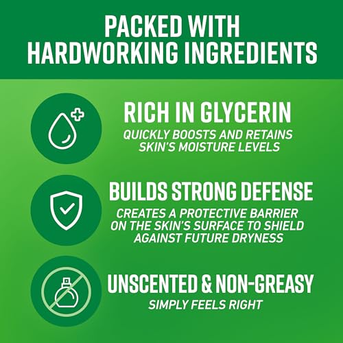 O'Keeffe's Hand and Body Lotion with Glycerin and Shea Butter - 12 oz Pump (1 Pack) - Daily Essential Hydration, Heals & Relieves Extremely Dry Skin