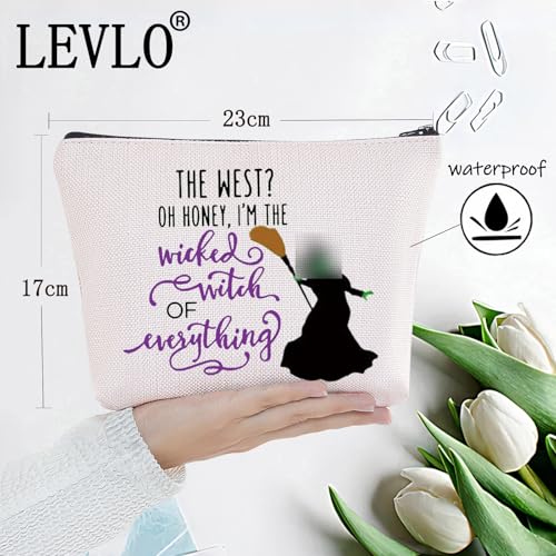 LEVLO Witch Musical Cosmetic Bag Musical Fans Gift The West Oh Honey Merch