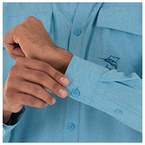 Guy Harvey Men's Long Sleeve Performance Fishing Shirt