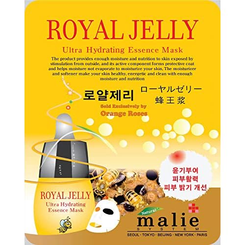 30 pcs Ultra Hydrating Essence Mask, Korean Facial Mask Sheets (3 x 10 Types), Moisturizing Skincare, Dermal Care