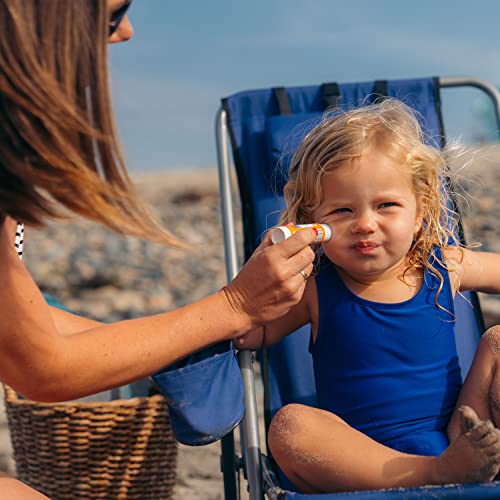 Badger Kids Sun & Bug Bundle - SPF 40 Kids Sunscreen, SPF 40 Sport Mineral Sunscreen, SPF 35 Sunscreen Stick, Bug Spray, Reef-Friendly Sunscreen with Zinc Oxide and DEET-Free Insect Repellent