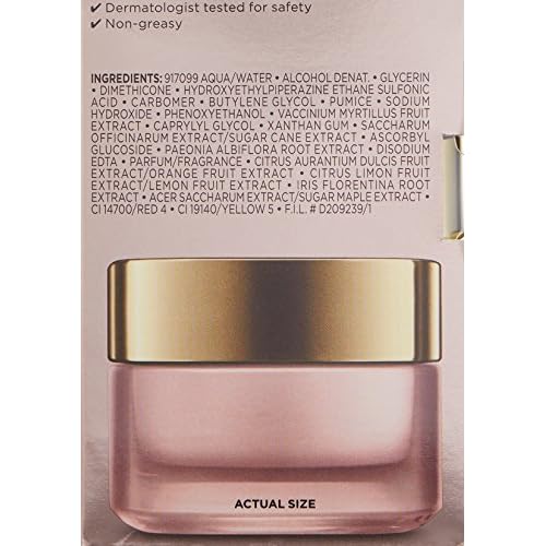 L'Oreal Paris Skincare Age Perfect Rosy Tone Face Mask With Aha and imperial peony for Rosy, Radiant Skin, 1.7 Oz