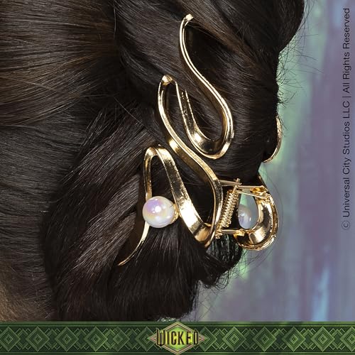 Wicked Glinda Gold Claw Clip - hair accessories - hair clip - hair accessories for girls - gifts for her - Scunci by Conair - Gold