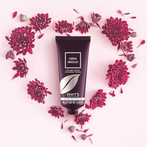 Phyts Absolute Cream - Anti-Ageing Face Moisturizer with Lemon and Lavandin Essential Oils - Face Cream Reduces Wrinkles and Firms Skin - 1.4 oz