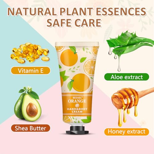 60 Pack Hand Cream Gift Set For Women, Mini Hand Lotion Travel Size in Bulk for Dry Cracked Hands, Mothers Day Gifts,Teacher Appreciation Gifts,Thanksgiving Gift, Bridesmaid Gift,Party Favors